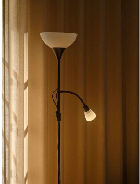 Podne Lampa Nordlux, Crno, Dnevna soba, Metal