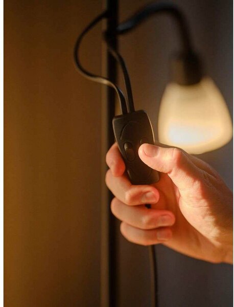 Podne Lampa Nordlux, Crno, Dnevna soba, Metal