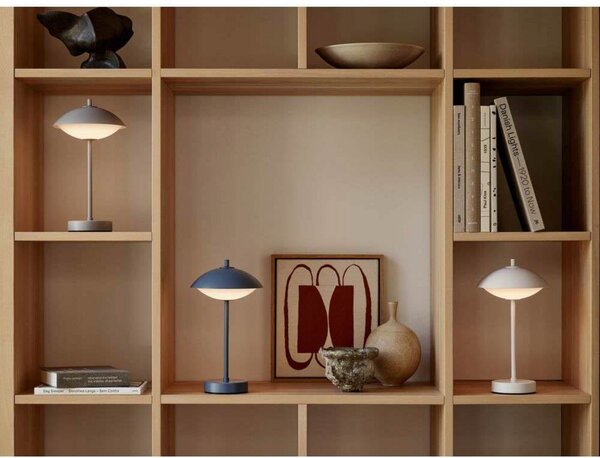 Clam Prijenosni Stolna Lampa Dusk Blue - Fritz Hansen