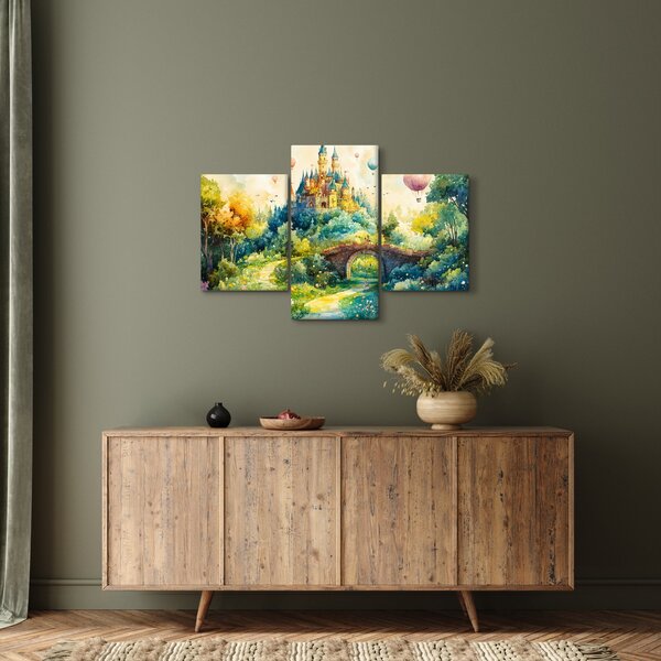 Slika - Bajkoviti dvorac (90x60 cm)