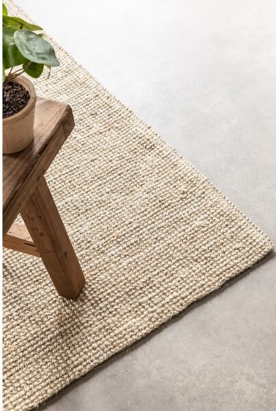 Krem juteni tepih 190x280 cm Bouclé – Hanse Home
