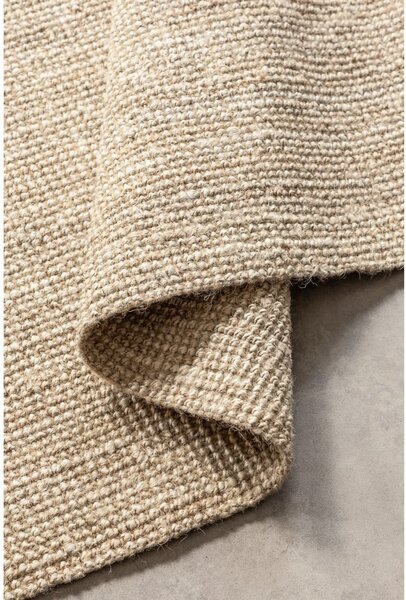 Krem juteni tepih 190x280 cm Bouclé – Hanse Home
