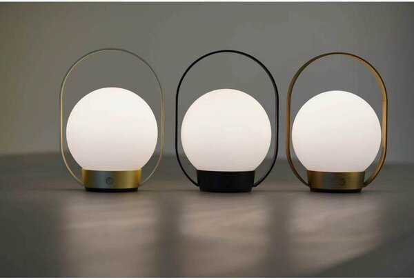Stolne Lampa ANTIDARK, Smeđa / hrđa, Spavaća soba, Aluminij