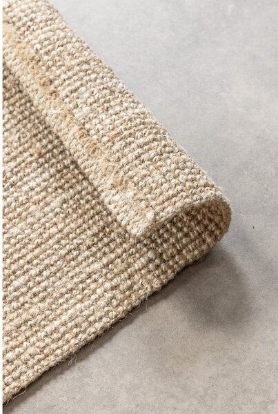Krem juteni tepih 190x280 cm Bouclé – Hanse Home