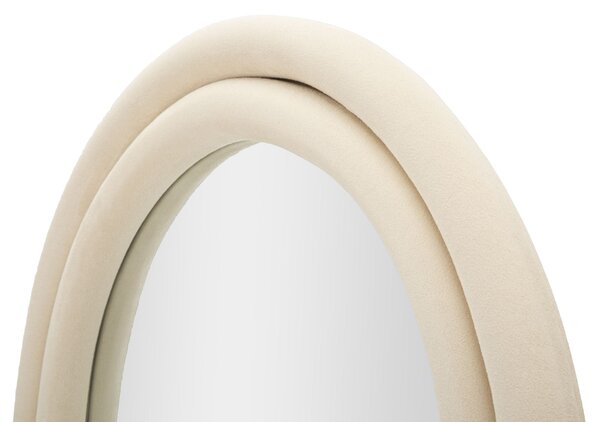 Zidno ogledalo Cloe Cream Velvet