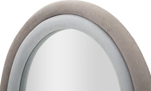 Zidno ogledalo Cloe Grey Velvet