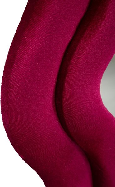 Zidno ogledalo Emily Velvet Fuchsia