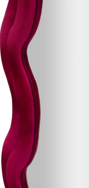 Zidno ogledalo Emily Velvet Fuchsia