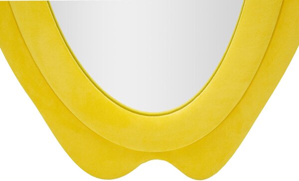 Zidno ogledalo Chanele Yellow