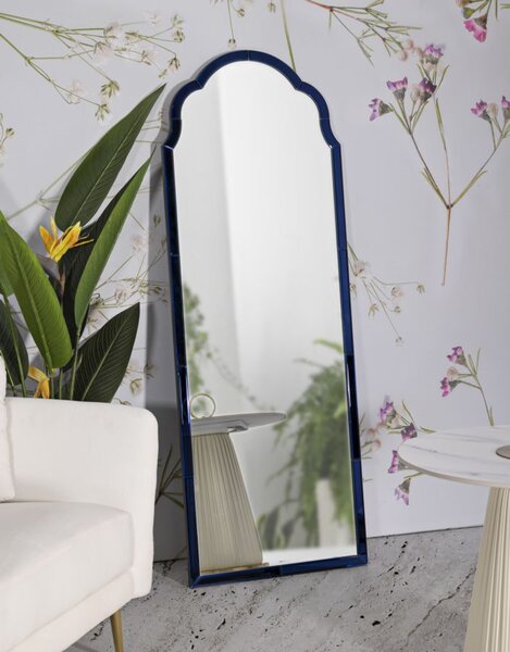Zidno ogledalo Tangier Blue Large