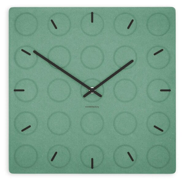 Zidni sat Luxhora Circula Mint Green