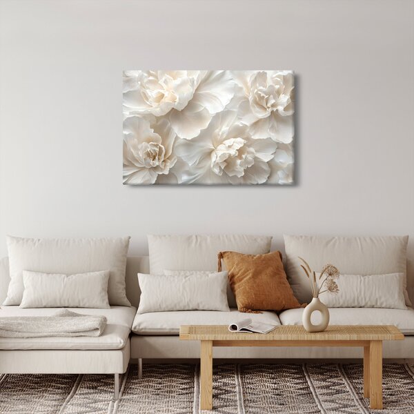 Slika - Nježne božure (90x60 cm)