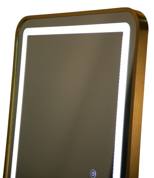 Stojeće ogledalo LED Simple Rectangular