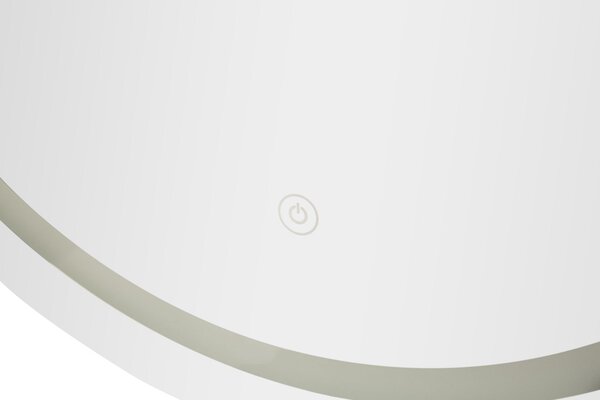 Zidno ogledalo LED Simple Oval