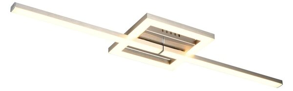 Siva LED stropna svjetiljka 16x54 cm Viale – Trio