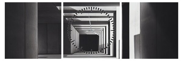 Slika - Kvadratni tunel (sa satom) (90x30 cm)