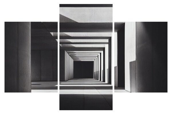 Slika - Kvadratni tunel (90x60 cm)