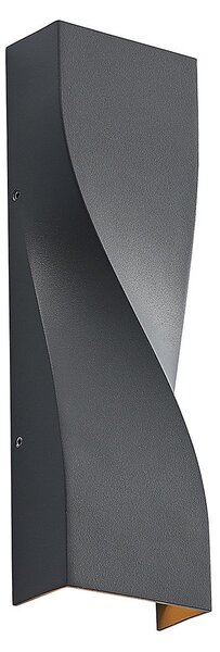 Vanjske Svjetiljka Lucande, Tibelya, Crno, Balkon, Aluminij, Moderan