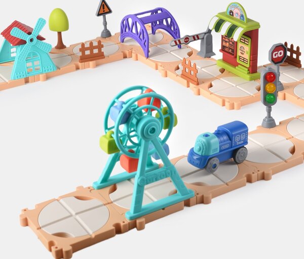 Sinsay - DIY set – Staza od puzzli za samostalno sastavljanje s vozilom
