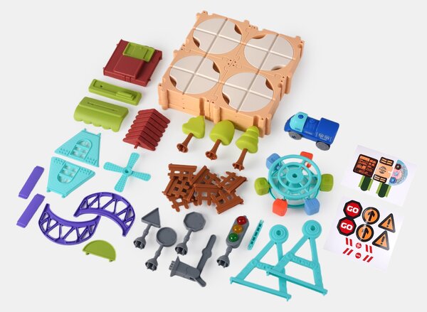 Sinsay - DIY set – Staza od puzzli za samostalno sastavljanje s vozilom