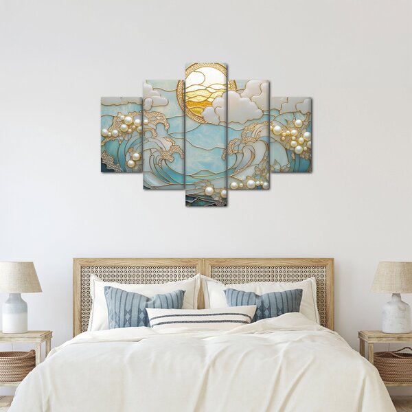 Slika - 3D biseri u oceanu (150x105 cm)