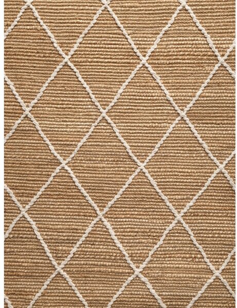Ručno rađena jutenia staza u prirodnoj boji 80x200 cm Kunu – Hanse Home