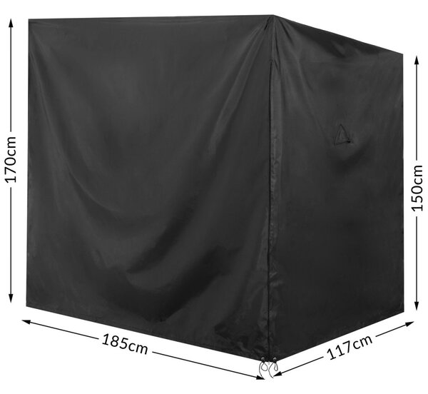 Vrtna ljuljačka CASARIA® plava, sa zaštitnom navlakom KINGSLEEVE®