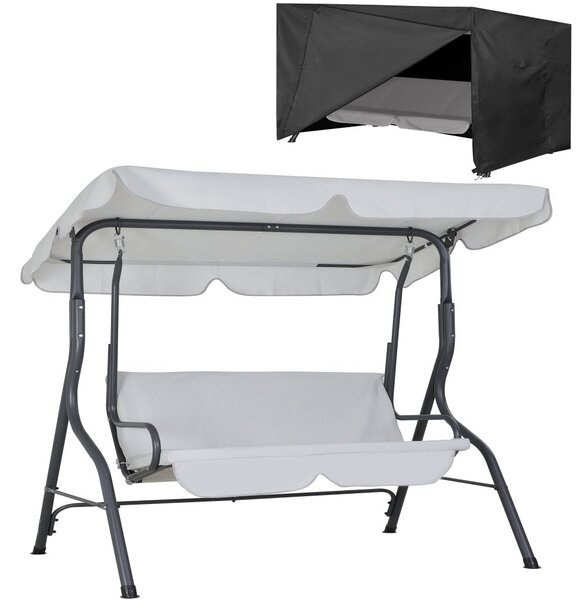 Vrtna ljuljačka CASARIA® plava, sa zaštitnom navlakom KINGSLEEVE®