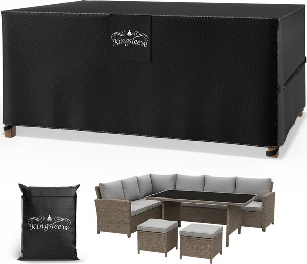 KINGSLEEVE® vodootporna zaštitna navlaka za vrtni set 308 x 138 x 89 cm