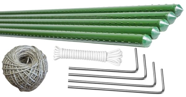 JAKS Vrtni plastenik 19 mm 2 × 3,5 m s UV zaštitom Počet vchodov: 1 - vchodový