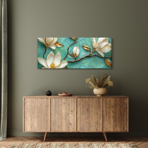 Slika - 3D magnolije (120x50 cm)