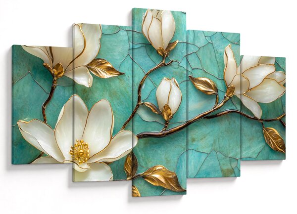 Slika - 3D magnolije (150x105 cm)