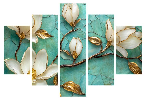 Slika - 3D magnolije (150x105 cm)