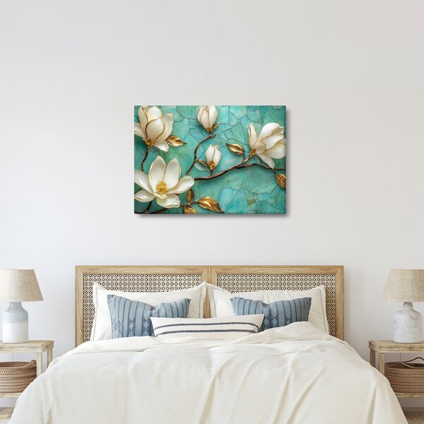 Slika - 3D magnolije (70x50 cm)