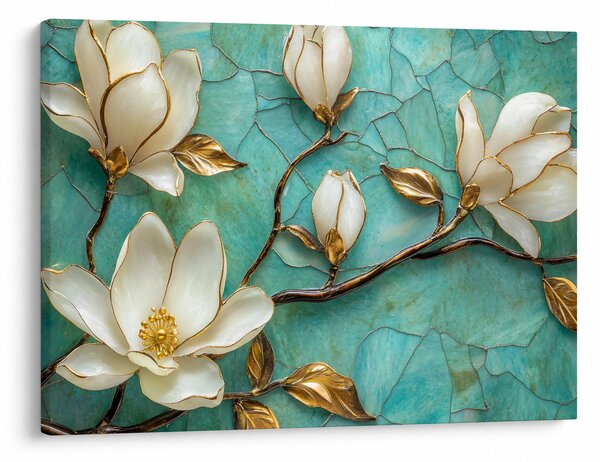 Slika - 3D magnolije (70x50 cm)