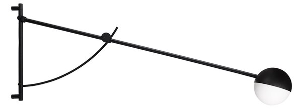 Zidne Svjetiljka Northern, Balancer, prigušiv, Crno, Dnevna soba, Metal, Dizajn