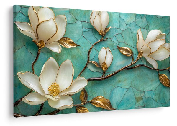 Slika - 3D magnolije (90x60 cm)