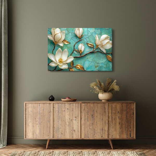 Slika - 3D magnolije (90x60 cm)