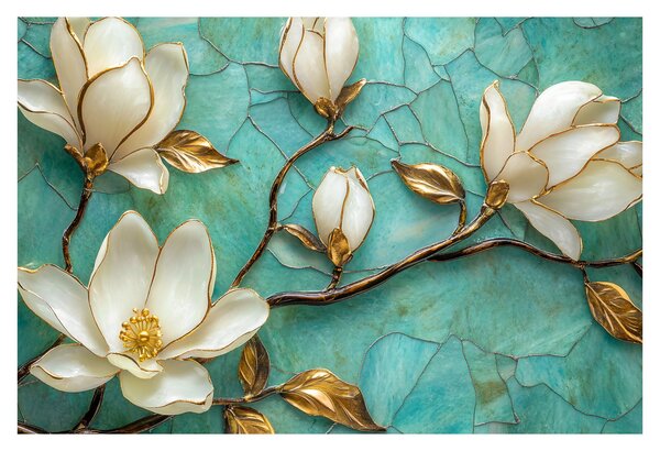 Slika - 3D magnolije (90x60 cm)