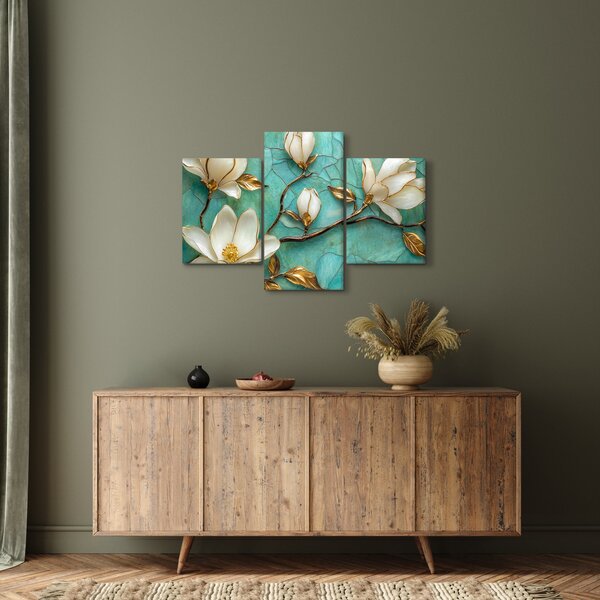 Slika - 3D magnolije (90x60 cm)
