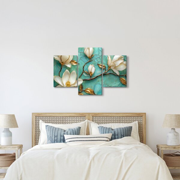 Slika - 3D magnolije (90x60 cm)