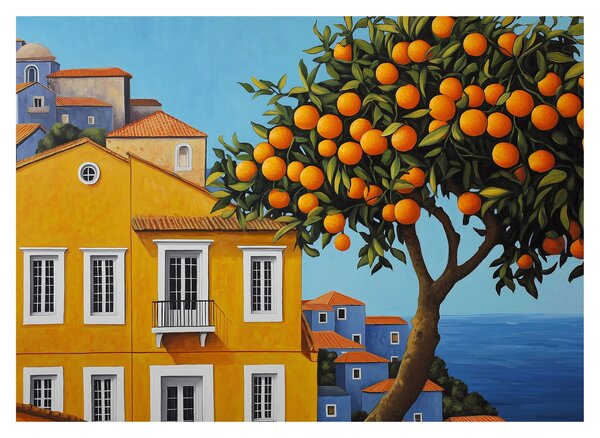 Slika - Narančino drvo (70x50 cm)