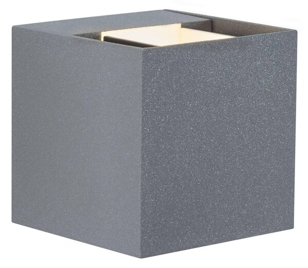 Cybo vanjska zidna svjetiljka 8x8 cm siva 2.700 K - Paulmann