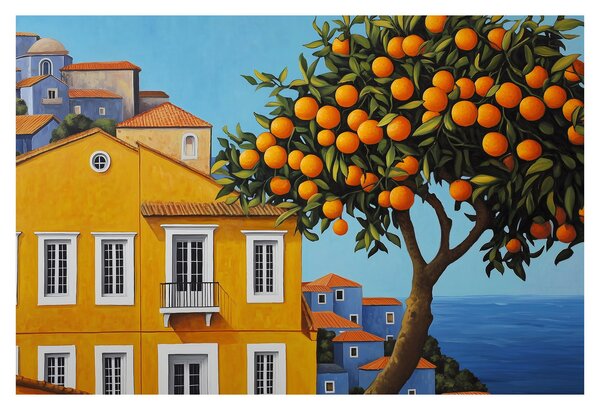 Slika - Narančino drvo (90x60 cm)