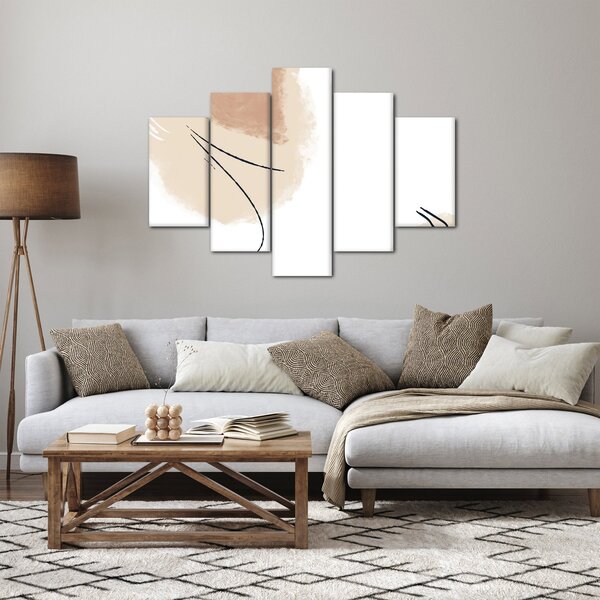 Slika - Bijela apstrakcija (150x105 cm)