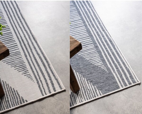 Sivi/krem vanjski tepih 80x150 cm Gemini – Elle Decoration