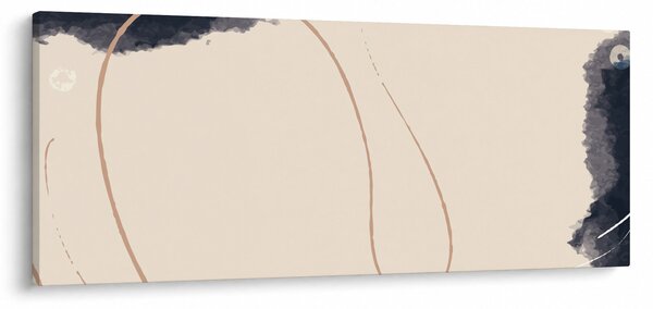 Slika - Bež apstrakcija (120x50 cm)