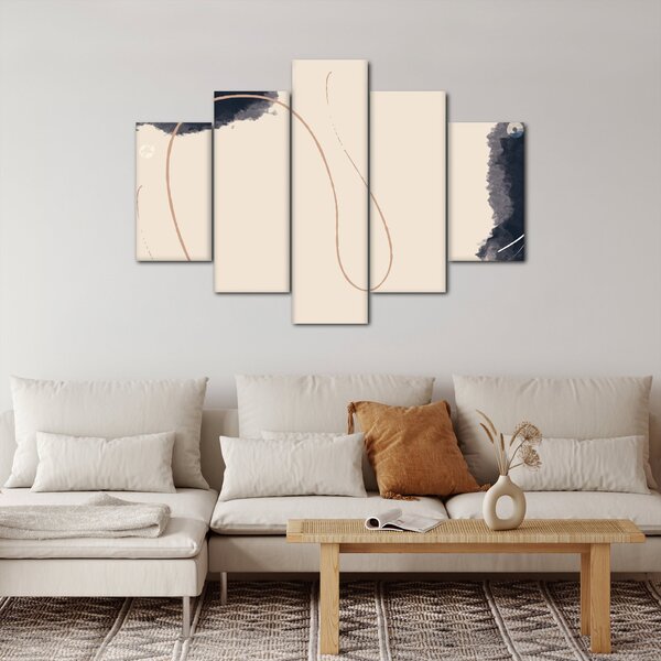 Slika - Bež apstrakcija (150x105 cm)