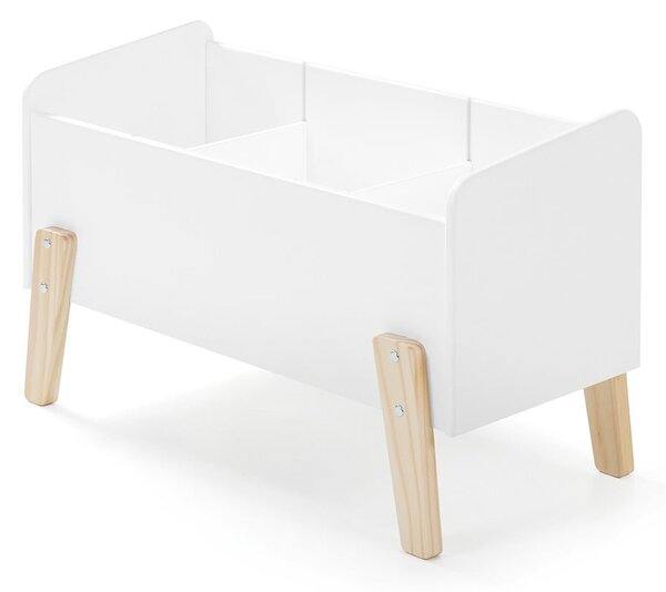 Bijela dječja kutija za pohranu 80x39x48 cm Kiddy – Vipack