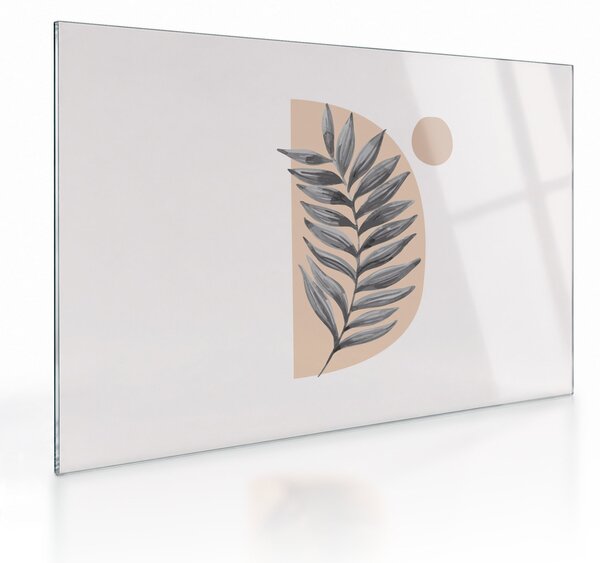 Staklena slika - Ilustrirani list N⁰1 (70x50 cm)